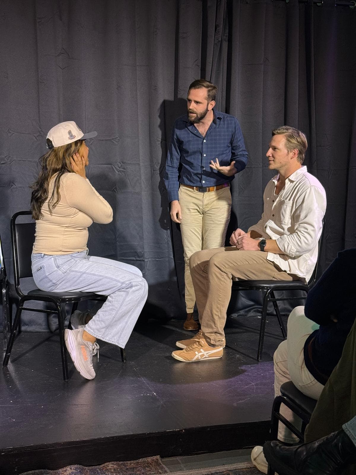 Improv show performance